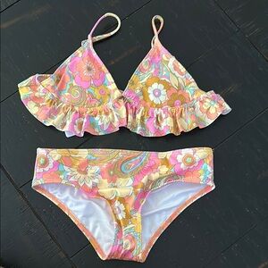 NWT Billabong Girls Bikini Set - Size 12